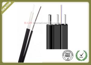 Quality Light Weight FTTH Aerial Drop Cable Novel Flute With Non - Metal Strength Member wholesale