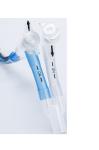 Pre Loaded Stylet Endobronchial Tube , 37Fr 39Fr Silicone Endotracheal Tube