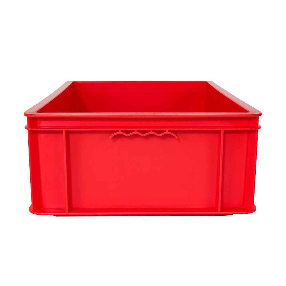 Customized Logo PP Turnover Box for Stackable and Durable Fruit Transportation Crate