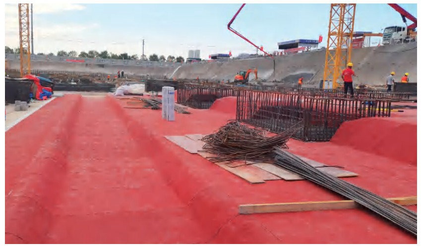 Bondsure® S-CLF II Pre Applied Waterproofing Membrane Super Tensile Strength CHINA RED