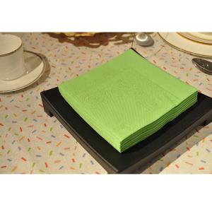 Quality 20 Count Luxury Cocktail Napkins , SGS 33x33cm Serviette Napkin Tissue wholesale