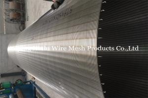 China Ss304 vee Shaped Wedge Wire Screen Pipe Slot 40mm on sale