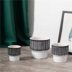 Fashionable design modern style simple elegant planter flower pot outdoor