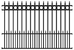 Quality Powder Coated Spearhead Tubular Steel Fence 45cm-360cm wholesale