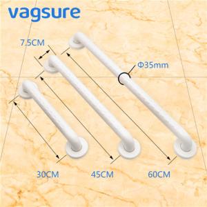 Quality Non Barrier Bathroom Fixtures And Fittings / Shower Grab Bars Diameter 35MM wholesale