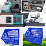 Plastic Fruit Basket Injection Molding Machine High Energy Savings