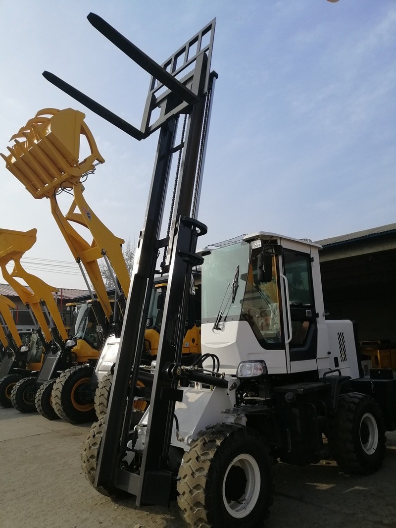Wholesale forklift 6ton all terrain forklift for construction forklift price