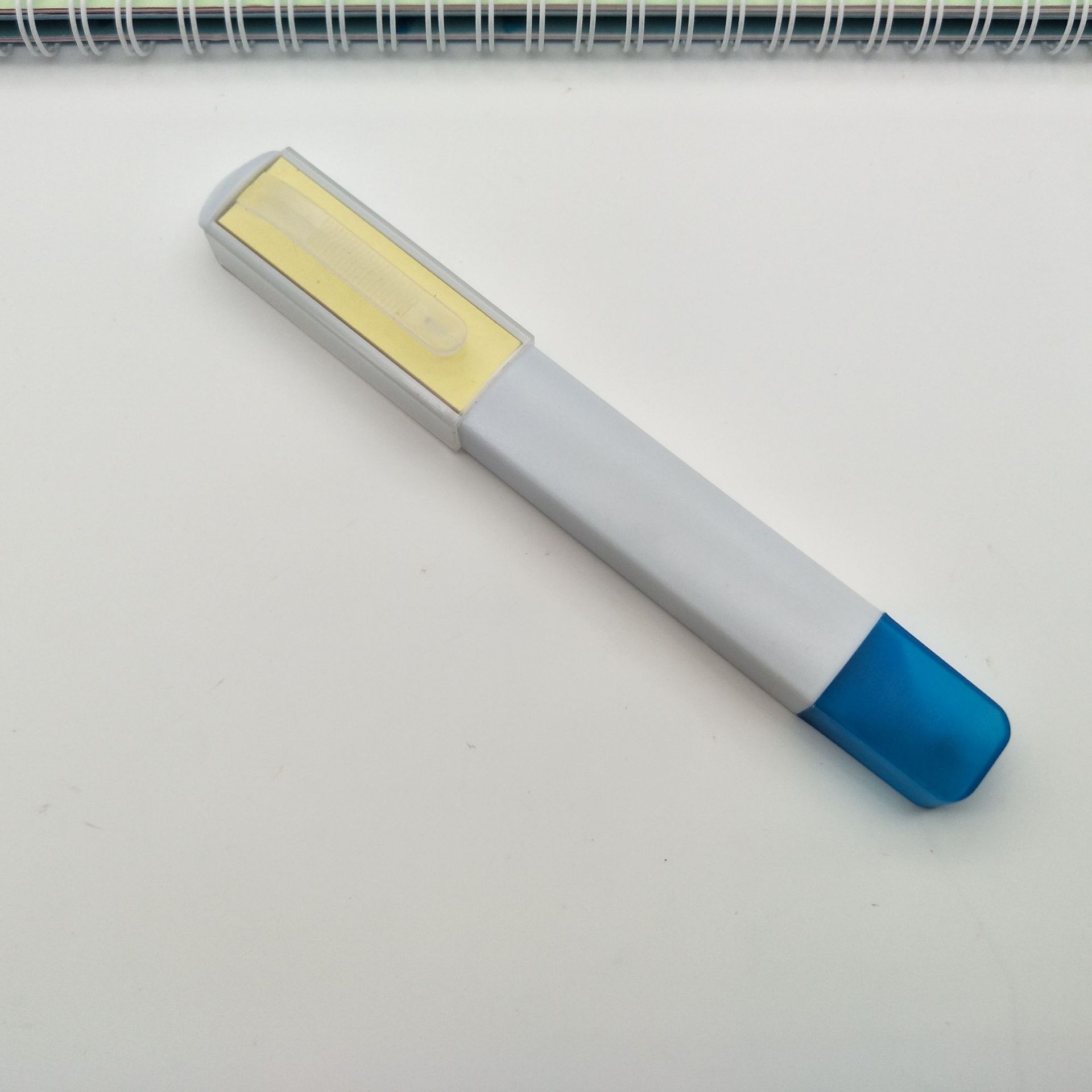 2022 Multi Color Logo OEM Plastic Highlighter Markers Pen with Sticky Note Watercolor Art