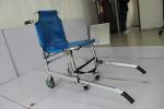 20in Wheeled Steps Manual Stair Climbing Wheelchair Stretcher Without Armrests