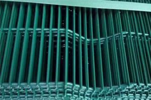 Quality V Profiled Welded Mesh Fencing 50x50mm 50x100mm 3D Curved Fence wholesale