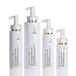 500ml Gold Shampoo Bottle Plastic Shaped Hair Lotion Bottle Shower Gel Hand Wash