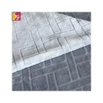 58'' 60'' Blue Fleece Fabric 150D For Blanket Sleepwear