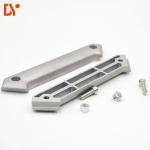 SUS Standard 10.5kg Aluminum Tube Pipe Connector OD 43mm For Rack System