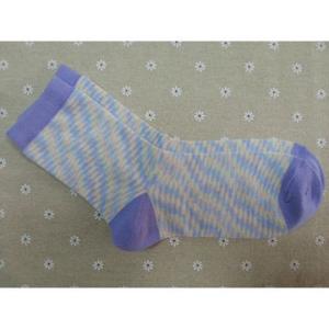 Quality Custom logo, design 100% Cotton knitted crew socks wholesale