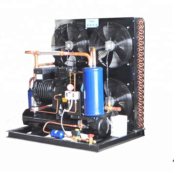 5HP Cold Room Refrigeration Condensing Unit Air Cooled Refrigeration Cooling Unit