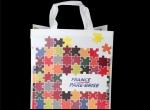 Reusable PP Non Woven Bags , Custom Printed Non Woven Polypropylene Shopping