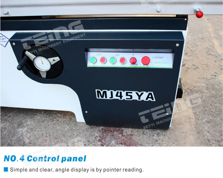 WSN3245 Precision Panel Saw with 4KW 0.75KW Power and 120MM Scoring Saw Blade Diameter