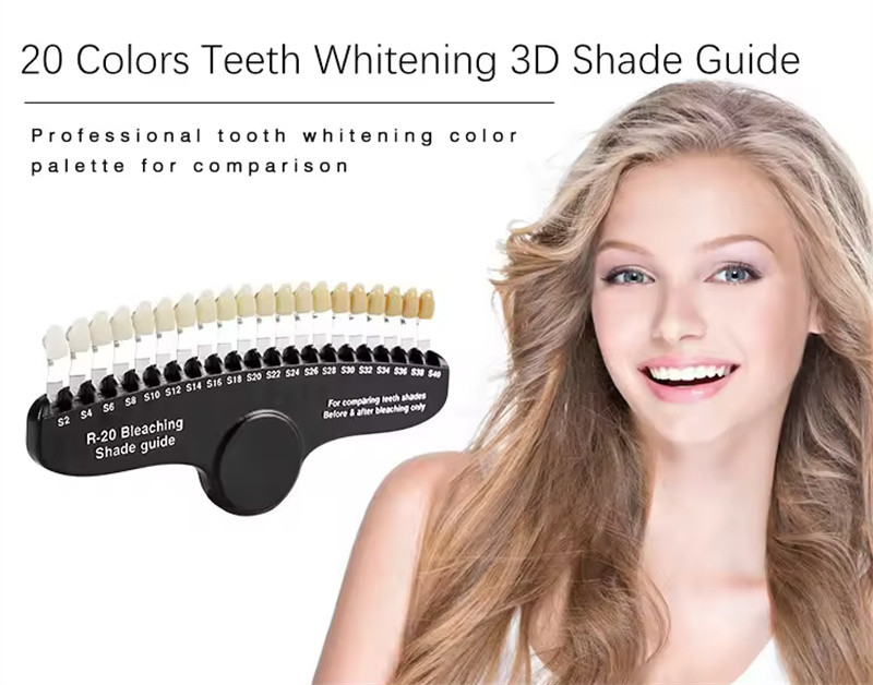 Teeth Cleaning Teeth Whitening Teeth 3D Bleaching Shade Guide Device