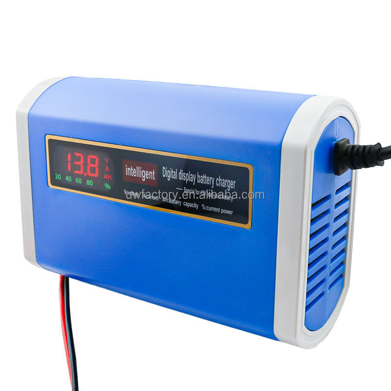 12V10A 24V5A Automatic Intelligent Repair Battery Charger with ABS Material and 15W/10W/7.5W/5W Automatic Identification
