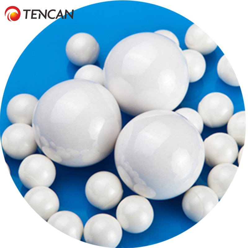 9.0 Mohs Hardness Ball Mill Grinding Media, Zirconia Mill Balls 0.1mm-30mm