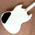 High quality SG electric guitar styles, ebony fingerboard, gold hardware, 3