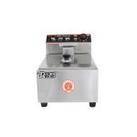 Stainless Steel Single Tank Tabletop Electric Deep Fryers 5L Deep Fat Fryer