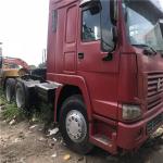 Secondhand HOWO 351 - 450hp Horsepower and Euro 3 Emission Standard /HINO