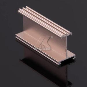 Quality Good Durability Aluminium Edge Trim Profiles Brushed Rose Gold Easy Construction wholesale