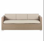 Hotel Poly Rattan wicker Patio Furniture Aluminium Outdoor Garden sofa sets