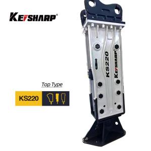 Quality Hydraulic Top Mounted Breaker Compatible With 20-27ton Excavators 1660mm Chisel wholesale