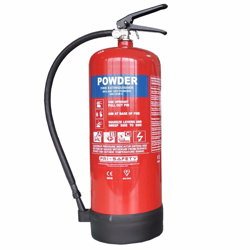 BSI EN3 Approved ABC 2kg Dry Powder Fire Extinguisher fire fighting equipments
