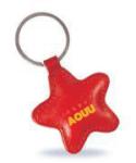 RFID leather keychain card,leather key rings card