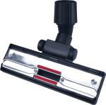 vacuum cleaner brush with universal contact and metal plate