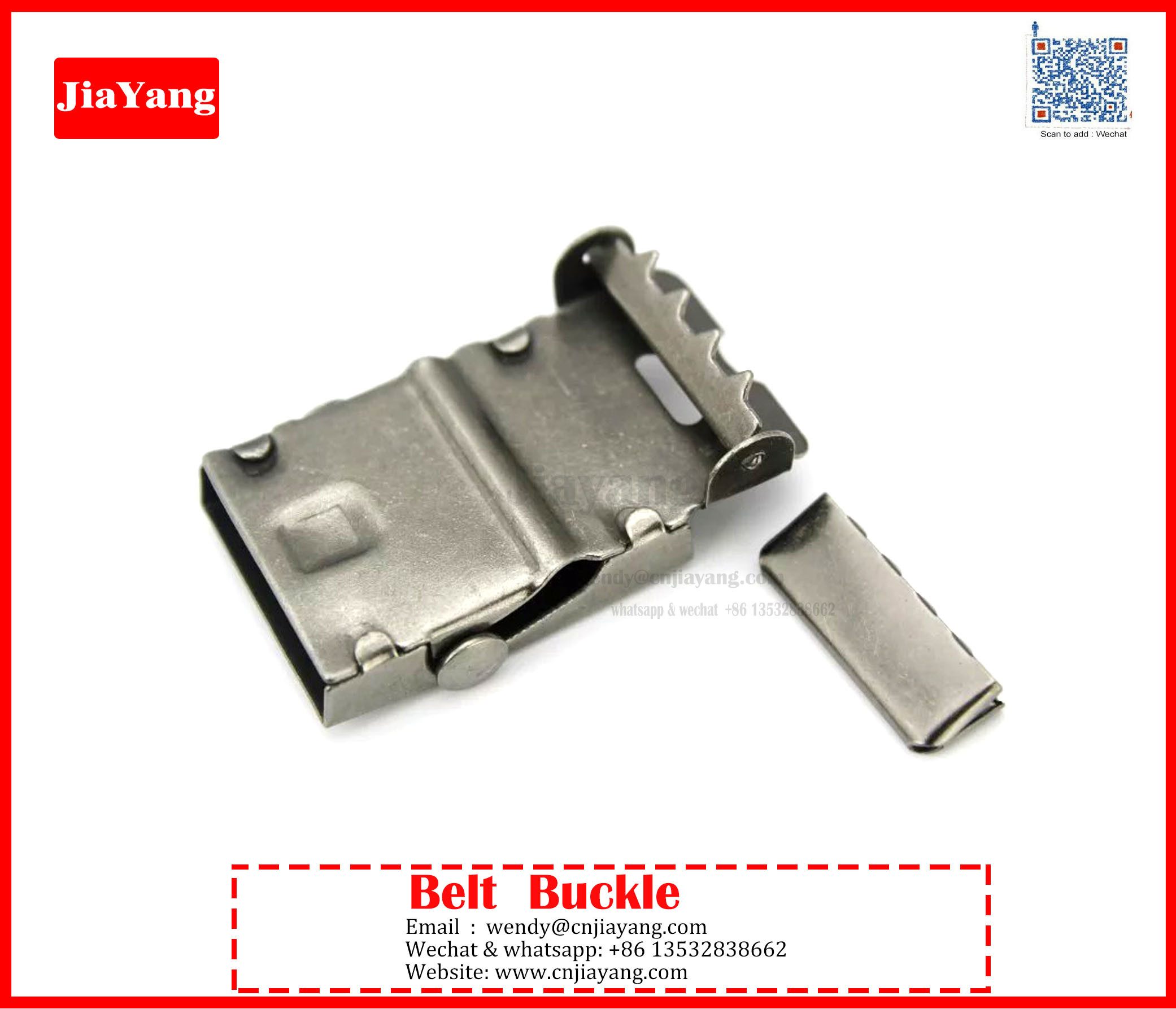 Iron Belt Buckle For Fabric Webbing