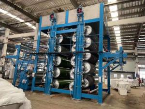 Quality 570mm Tumbler Cylinder Dryer Machine For After Washing Pretreatment Before Printing wholesale