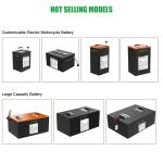 CE UN38.3 Certified Smart BMS Electric Golf Cart Lithium Battery 60Ah 70Ah 90Ah
