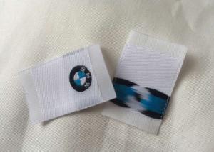 Quality Small Apparel Clothing Fabric Labels , Washable Woven Sewing Labels Personalized wholesale