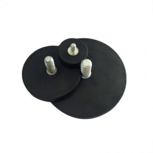 Quality Customized Rubber Coated Magnet Neodymium Magnetic Disc Shape wholesale
