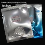 3 Carat Small Size Emerald Cut Vvs Lab Grown Diamond Melee Moissanite for