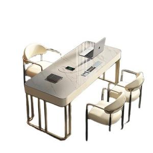 Quality Marbre Office Furniture L Shaped Executive Office Table for Commercial Furniture wholesale