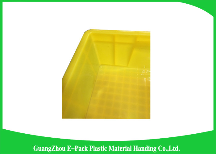 Supermarkets Large Plastic Storage Boxes , Durable Euro Storage Containers Food Grade