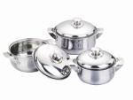 cone-shape 3/4pcs cookware set / cooking pot