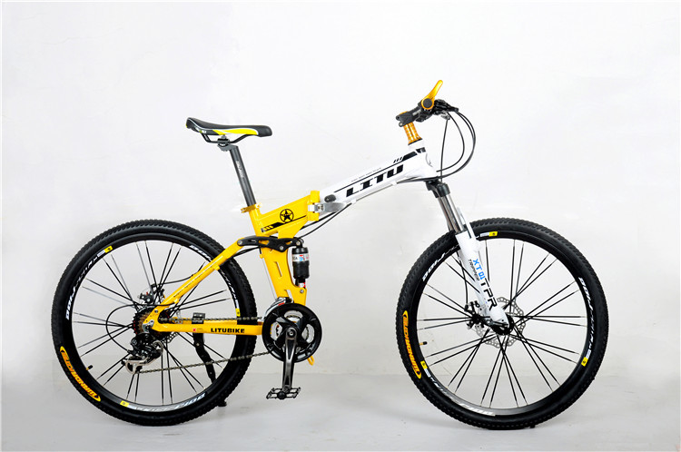 Factory price OEM 36 spoke wheel Shimano 21/24/27 speed aluminium alloy folding MTB