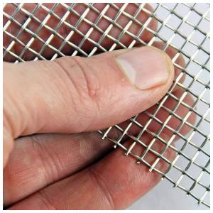 Quality Pvc Coated 0.5mm Dia Lock Crimp Wire Mesh Stainless Steel wholesale