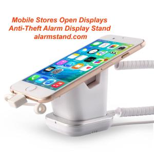 Quality COMER cellphone stores tablet display charger holder Anti-theft devices smartphone stands wholesale