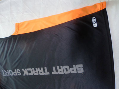 Elastic Knitting Interlock Fabric Mens Athletic Tanks Anti Dumping