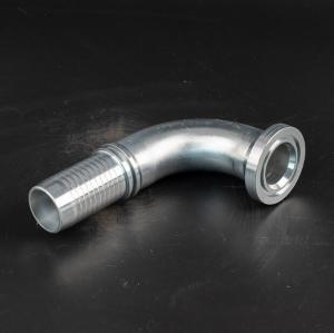 Quality 90 Degree SAE Flange 3000 Psi Stainless Steel Ferrule Hydraulic Hose Fitting 87391 wholesale
