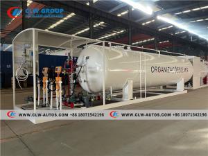 Quality Skid Mounted Gas Station LPG Filling Station 10tons wholesale