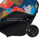Neoprene Colored Pickleball Racket Protective Sleeve Pickleball Balls Holder