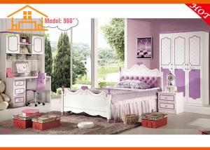 Quality Cheap children beds modern kids little girls bedroom furniture wholesale